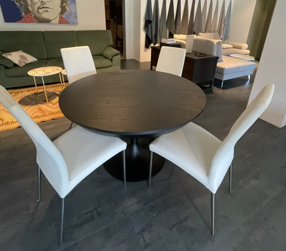 Tavolo in legno rotondo Tavolo tondo Zr in offerta outlet