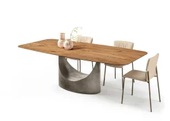 Tavolo in legno sagomato U table sagomato 220x120 Lago a prezzo ribassato