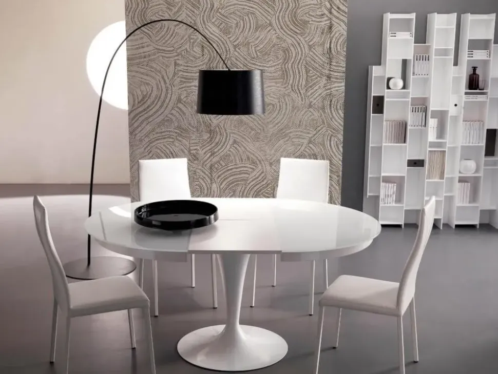 Tavolo in marmo rotondo Eclipse Ozzio a prezzo ribassato