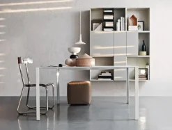 Tavolo in metallo rettangolare Less less Molteni & c in Offerta Outlet