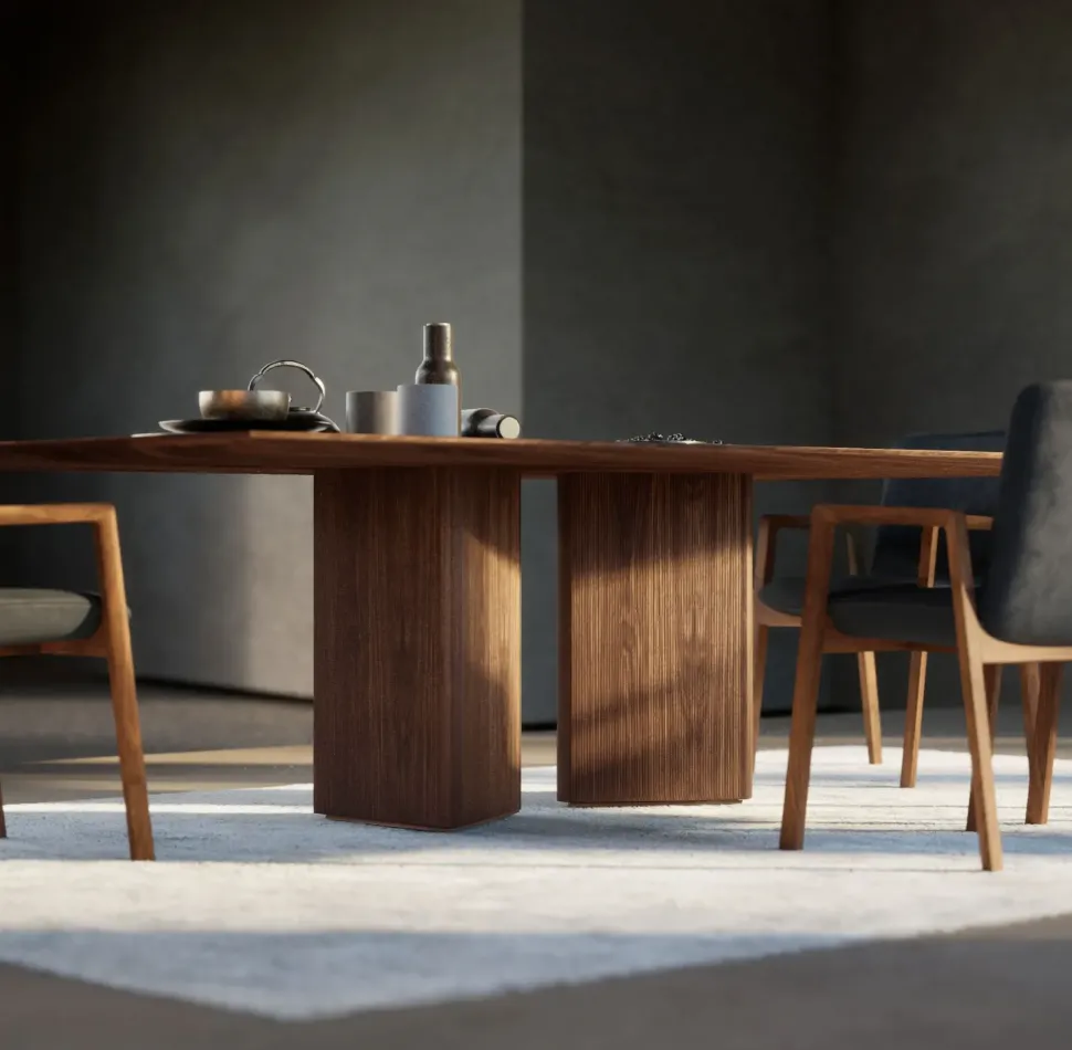 Tavolo in offerta outlet modello Revo table di Riva 1920