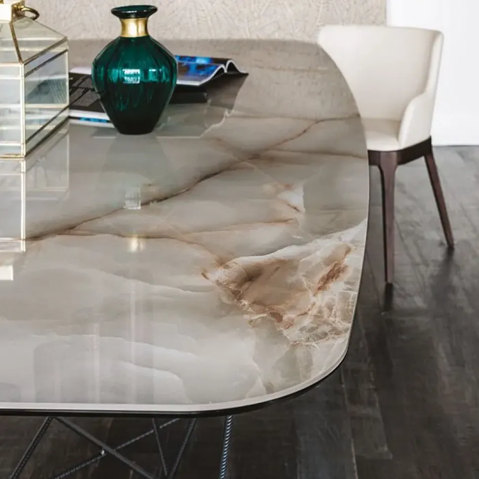 Tavolo in offerta outlet modello Gordon keramik di Cattelan italia