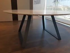 Tavolo in pietra rotondo Blade Modulnova a prezzo scontato