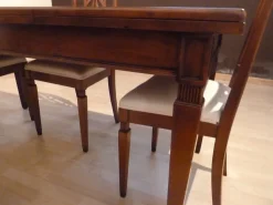 Tavolo in stile arte povera Ginepro e orchidea in Offerta Outlet