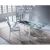 Tavolo in vetro rettangolare Tokio * La seggiola in offerta outlet