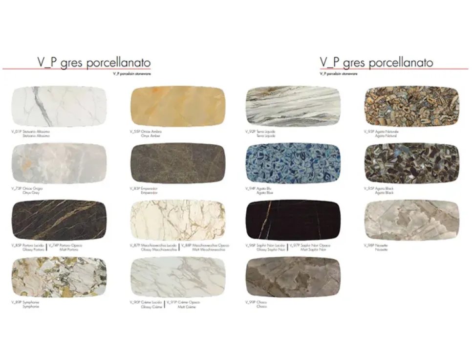 Tavolo in vetro rettangolare Reverse Tonin casa in offerta outlet