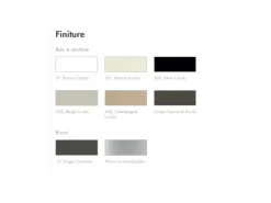 Tavolo in vetro rettangolare Wave Tonin casa a prezzo ribassato