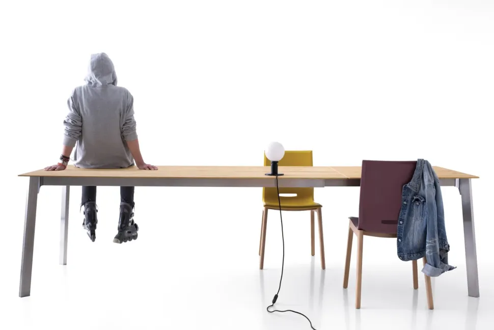 Tavolo Krono 140 basic Point house in OFFERTA OUTLET