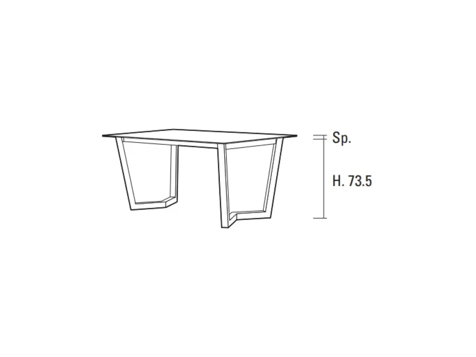 Tavolo La primavera Filippo PREZZI OUTLET