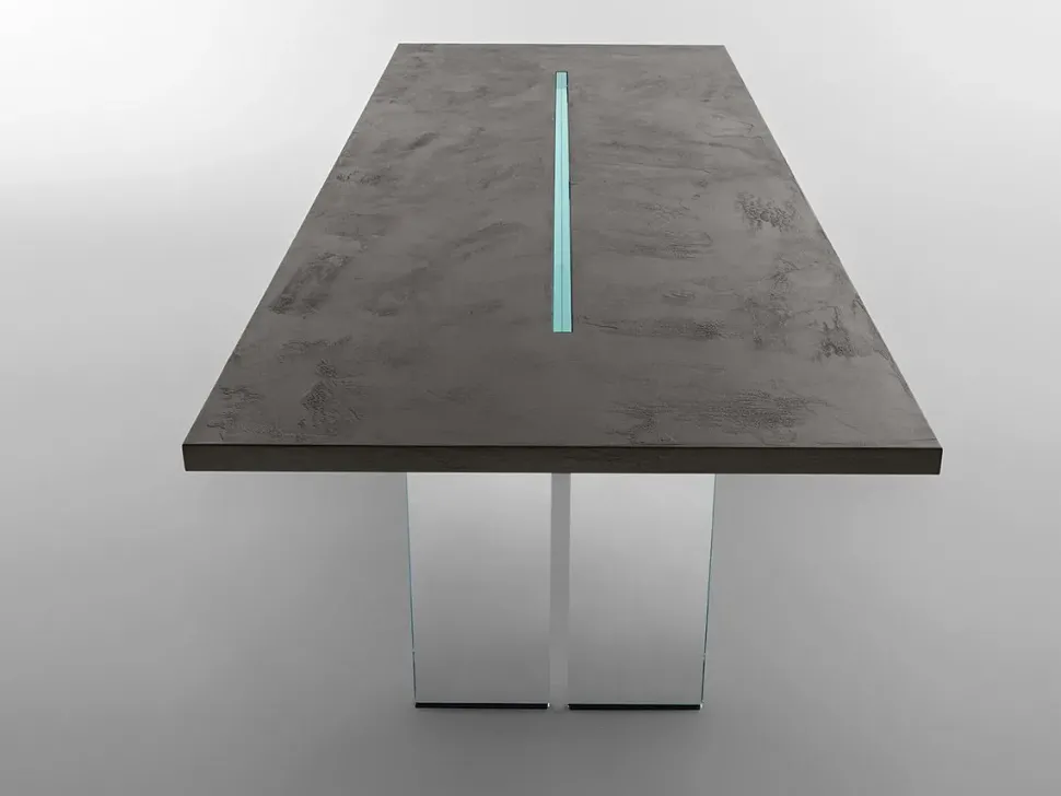 Tavolo Llt con piano in ecomalta Fiam italia in OFFERTA OUTLET