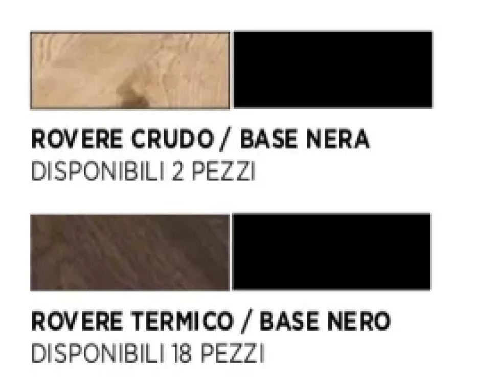 Tavolo Lux ovale cic Md work in OFFERTA OUTLET -51%