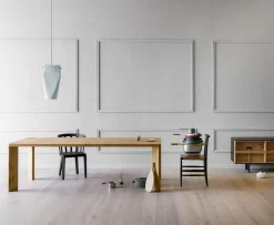 Tavolo Manero Miniforms in legno Fisso scontato 30%