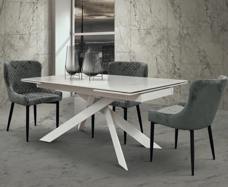 Tavolo Marble Lux: Collezione esclusiva. Prezzo ribassato! Design unico per interni moderni.