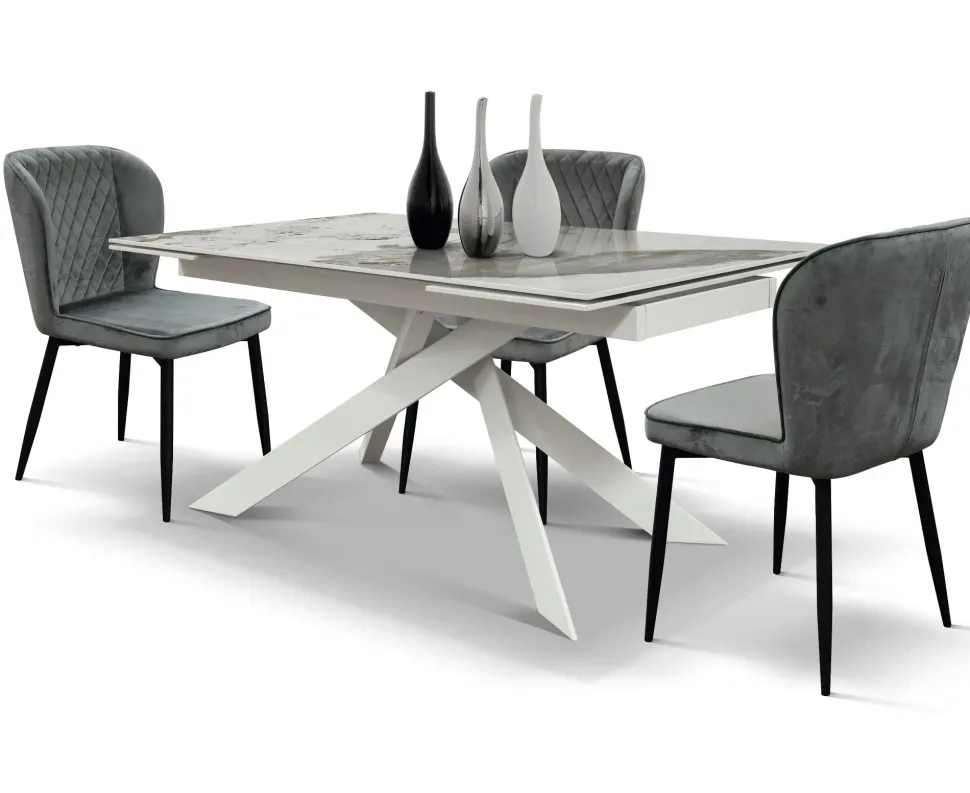 Tavolo Marble Lux: Collezione esclusiva. Prezzo ribassato! Design unico per interni moderni.