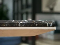 TAVOLO Md work Luxury italia nabuk e marmo SCONTATO a PREZZI OUTLET