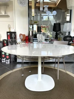 Tavolo Multiplo tondo di Kartell scontato del 40%