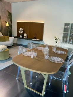 Tavolo Obi Sangiacomo in legno Fisso