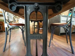 Tavolo Outlet etnico Tavolo singer ghisa e lagno massello in offerta PREZZI OUTLET