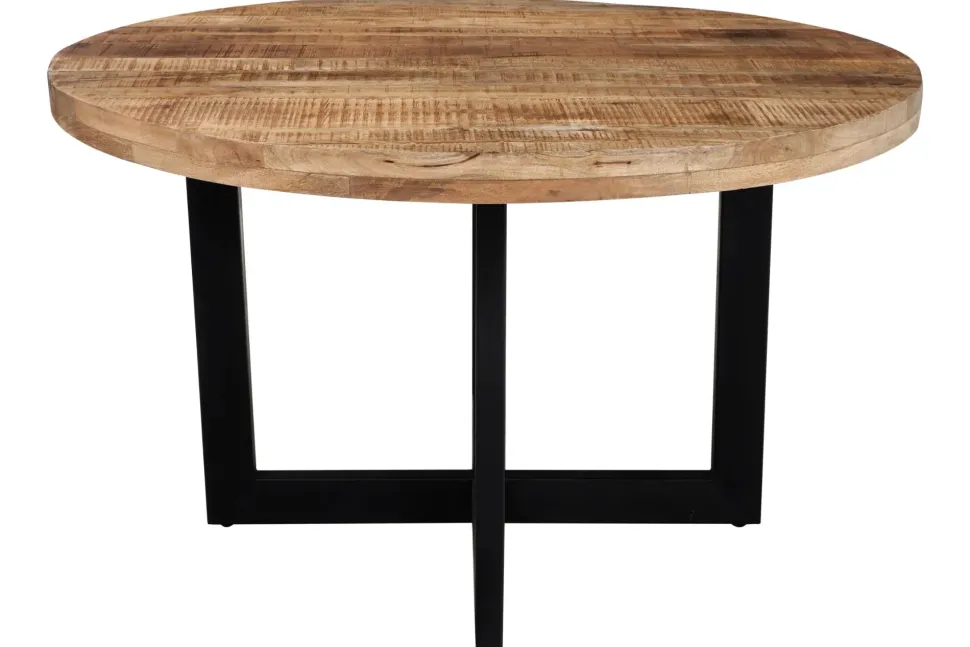 TAVOLO Outlet etnico Tavolo industrial tondo detroit SCONTATO a PREZZI OUTLET