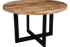 TAVOLO Outlet etnico Tavolo industrial tondo detroit SCONTATO a PREZZI OUTLET