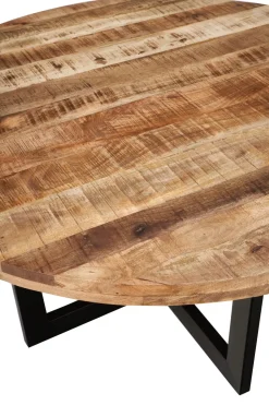 TAVOLO Outlet etnico Tavolo industrial tondo detroit SCONTATO a PREZZI OUTLET