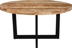 TAVOLO Outlet etnico Tavolo industrial tondo detroit SCONTATO a PREZZI OUTLET