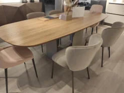 Tavolo ovale Twins di Calligaris a prezzo riservato