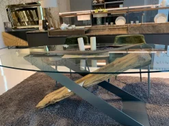 Tavolo ovale X di Nature design a prezzo riservato