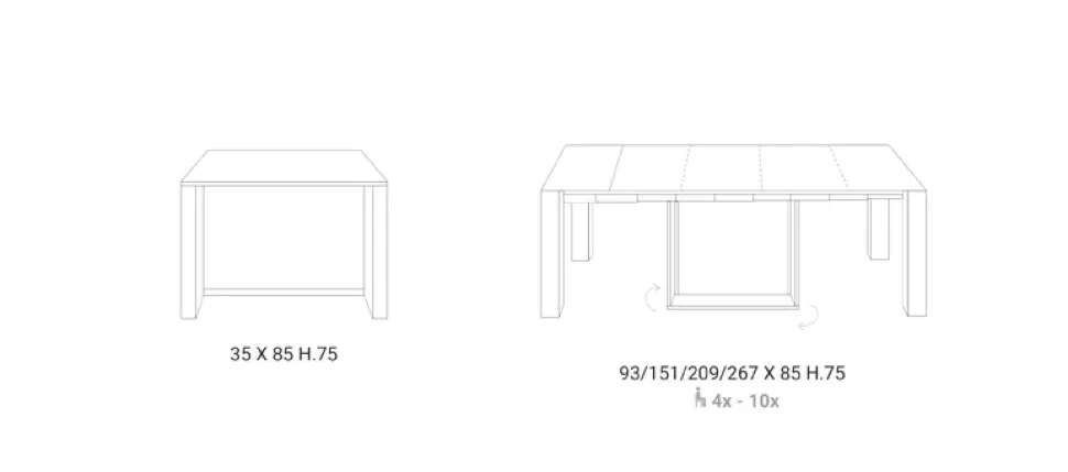 TAVOLO Ozzio A4 SCONTATO a PREZZI OUTLET affrettati
