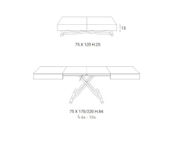 TAVOLO Ozzio Box SCONTATO a PREZZI OUTLET