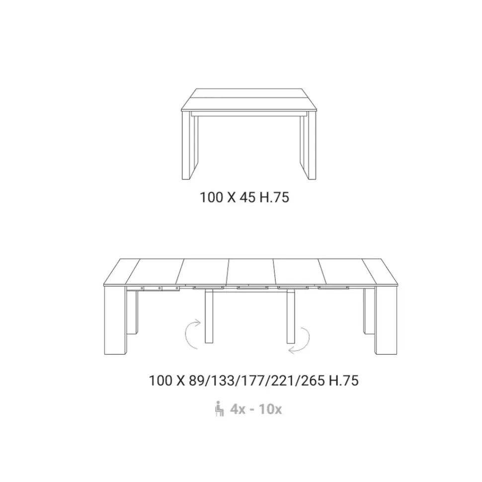 TAVOLO Ozzio Maxima SCONTATO a PREZZI OUTLET