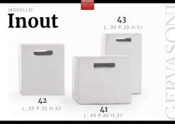 Tavolo per l'esterno Inout 42 Gervasoni a prezzo ribassato