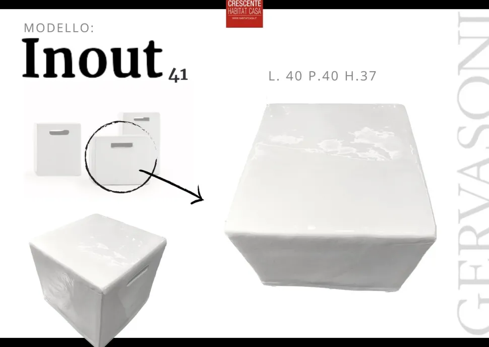 Tavolo per l'esterno Inout 41 a marchio Gervasoni a prezzo ribassato