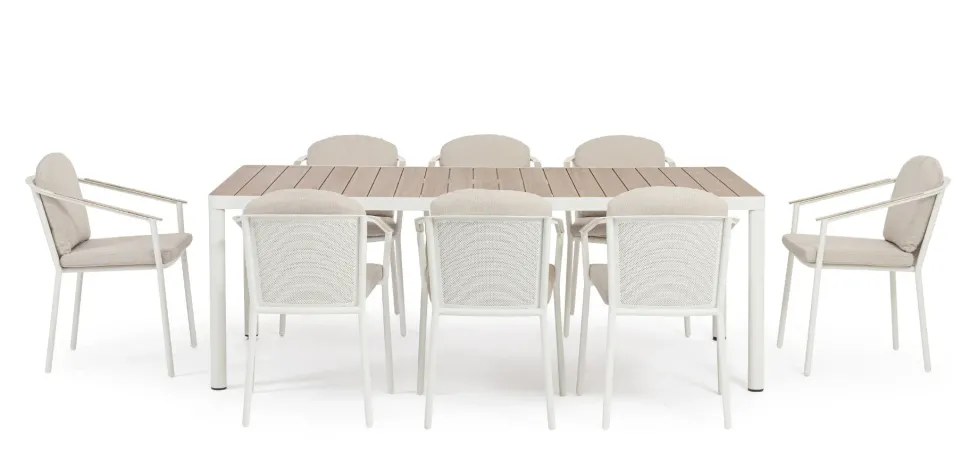 Tavolo per l'esterno Set tavolo e sedie modello ulises vapor Bizzotto a prezzo ribassato