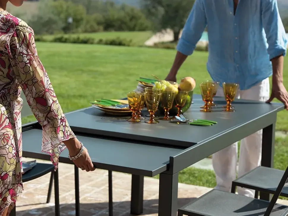 Tavolo per l'esterno Tavolo sofy allungabile da 100 a 200 cm Vermobil a prezzo ribassato