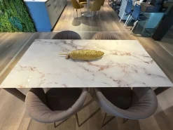 Tavolo Podio Sedit in vetro Allungabile scontato 30%