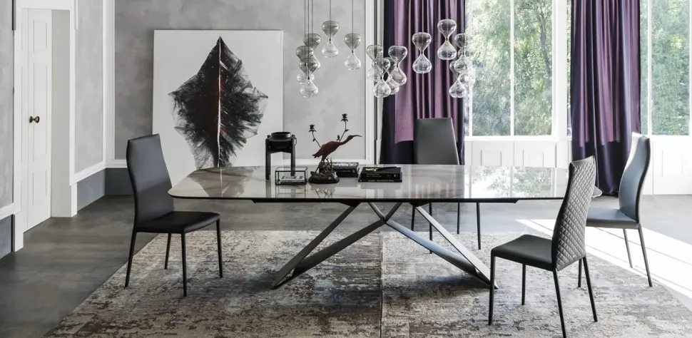 Tavolo Premier keramik Cattelan italia in OFFERTA OUTLET -30%