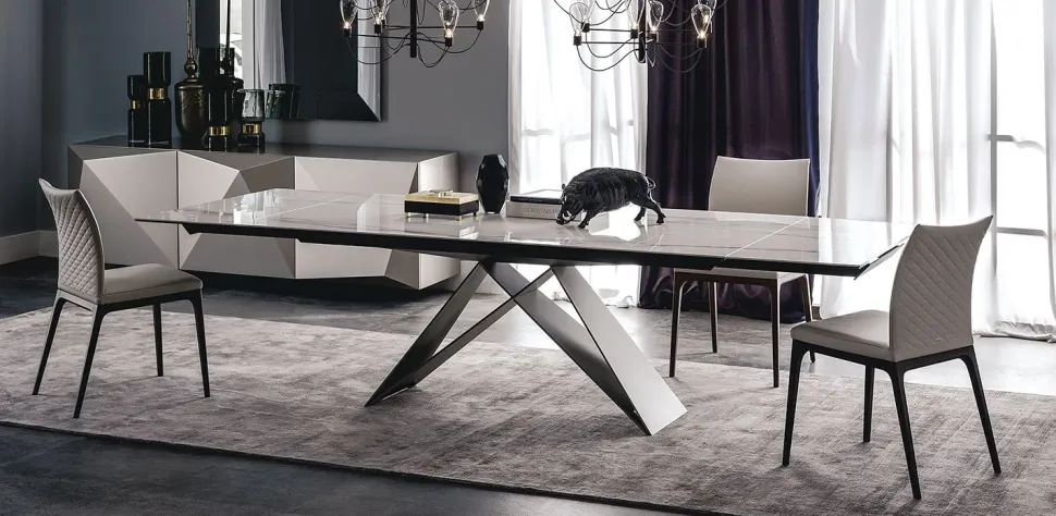 Tavolo Premier keramik drive Cattelan italia in OFFERTA OUTLET