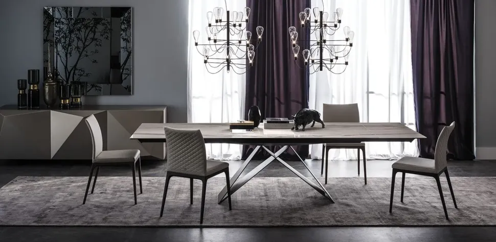 Tavolo Premier keramik drive Cattelan italia in OFFERTA OUTLET