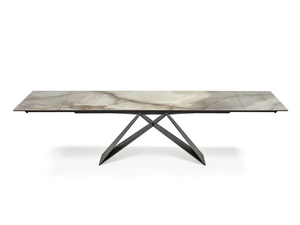 Tavolo Premier keramik drive di Cattelan italia scontato del 30%