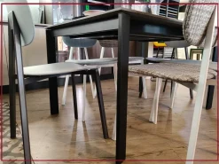 Tavolo quadrato allungabile in altri materiali SCONTATO