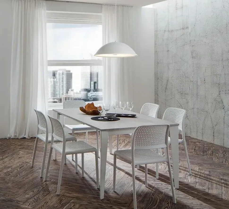 Tavolo quadrato allungabile Carlo super * La primavera