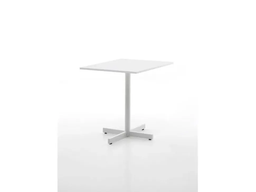 Tavolo quadrato con basamento centrale Bistrot Point house scontato