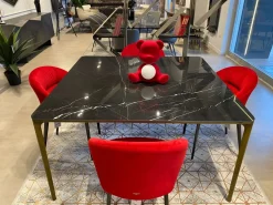 Tavolo quadrato Slim Sovet scontato del 30%