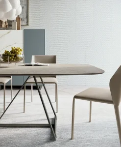 Tavolo Radar Dall'agnese in legno e resina Fisso scontato 30%