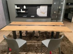 Tavolo Resina le trasparenze  Conarte in legno Fisso scontato 53%