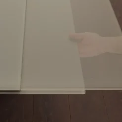 Tavolo rettangolare a quattro gambe Infinity La seggiola scontato