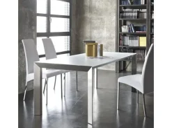 Tavolo rettangolare a quattro gambe Genio Bontempi scontato