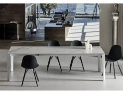 Tavolo rettangolare a quattro gambe Chef Bontempi scontato