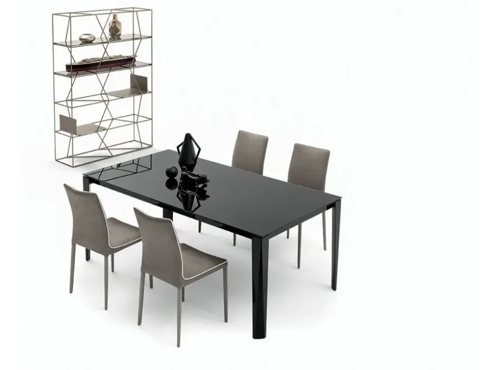 Tavolo rettangolare a quattro gambe Chef Bontempi scontato